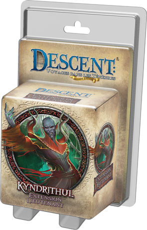 Descent: Voyages Dans les Ténèbres (Seconde Édition) - Kyndrithul Cover Transparent