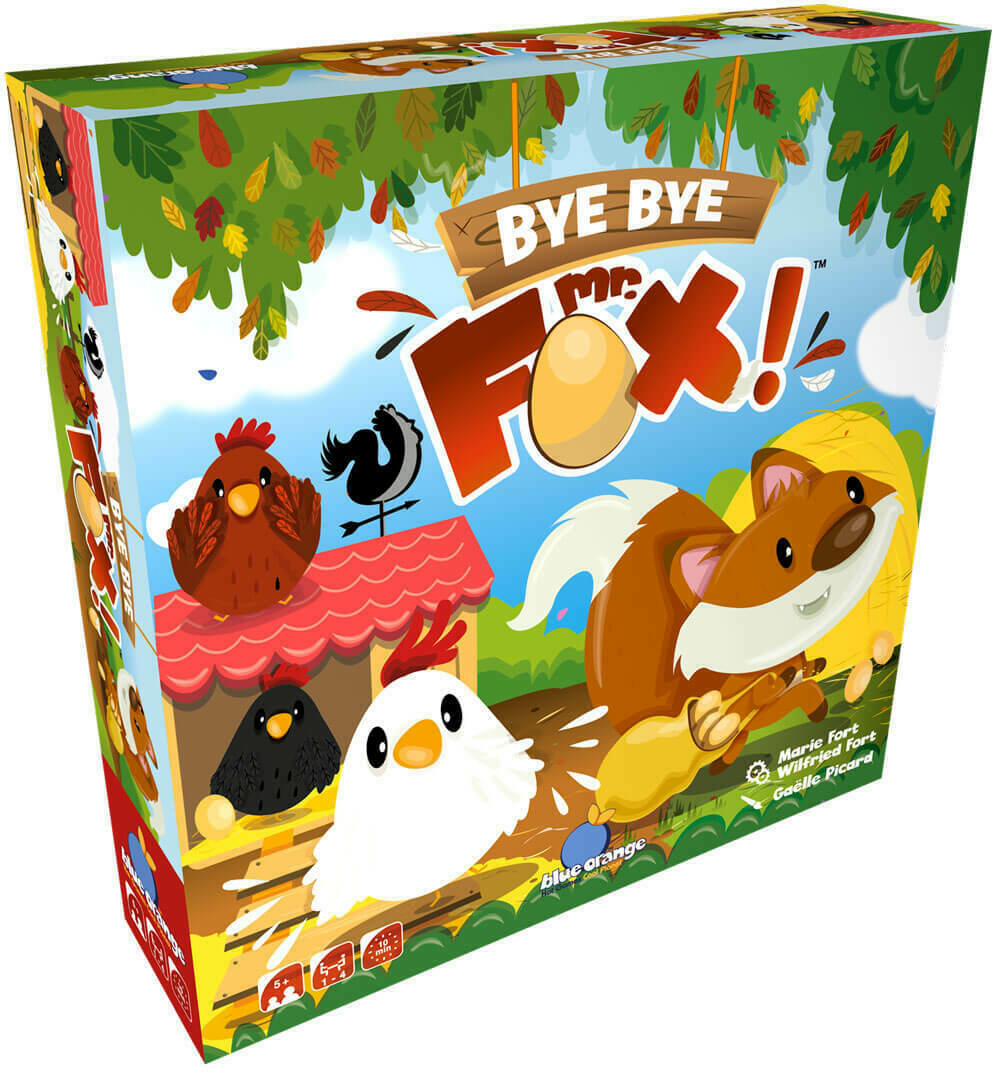Bye Bye Mr. Fox ! Cover 3d