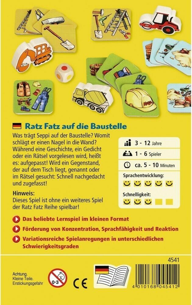 Ratz Fatz: Auf die Baustelle Back