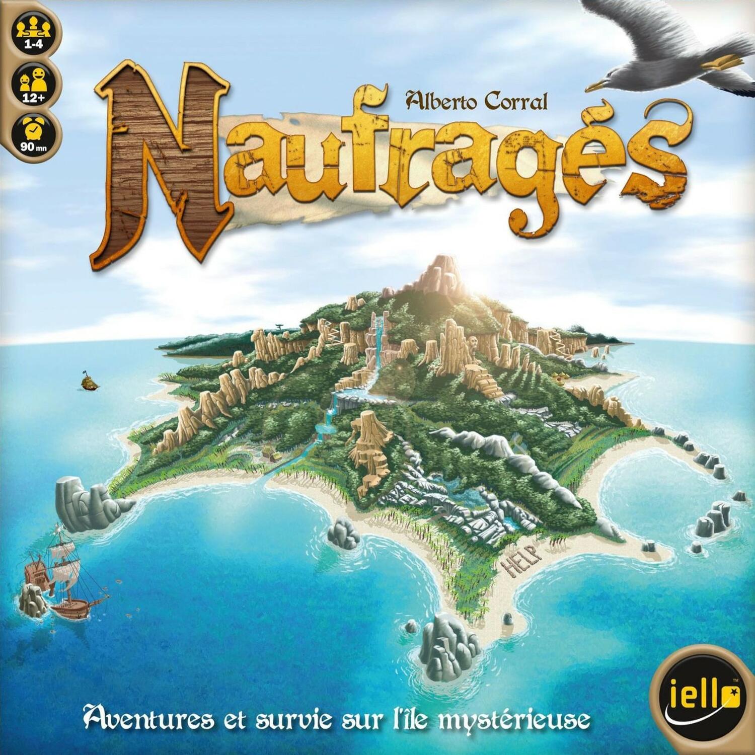 Naufragés Cover