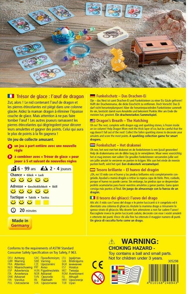 Trésor de Glace: L'Oeuf de Dragon Back