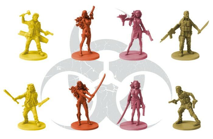 Zombicide: Toxic City Mall Figurines