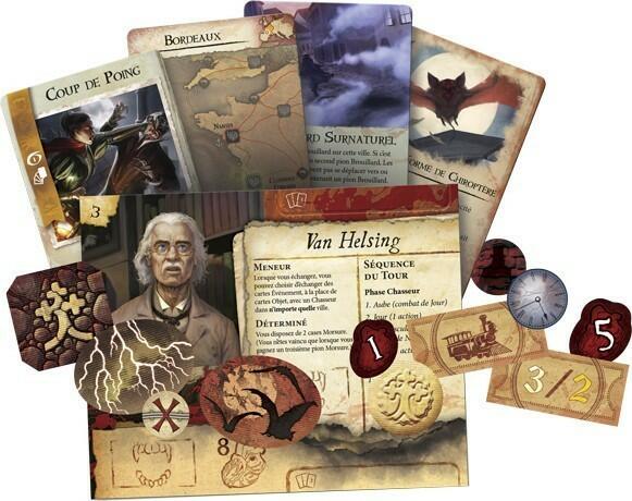 La Fureur de Dracula Materiels