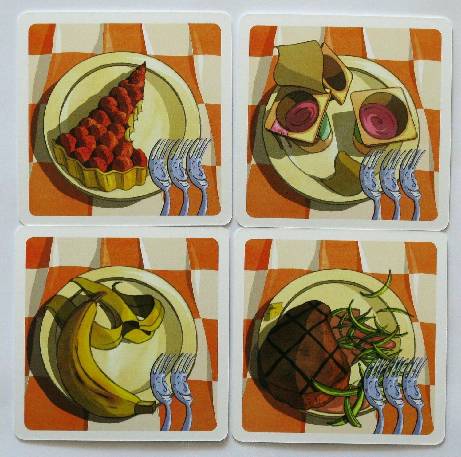 Finis ton Assiette Cartes