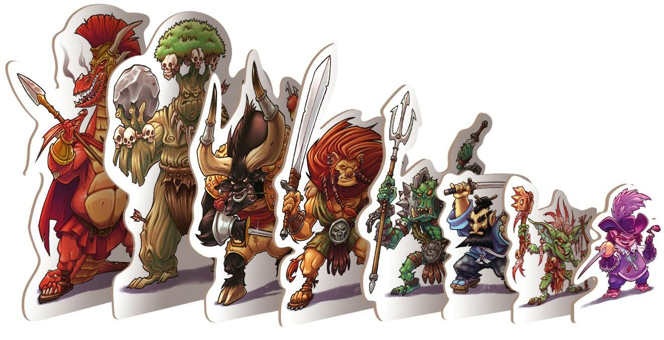 Ultimate Warriorz Personnages