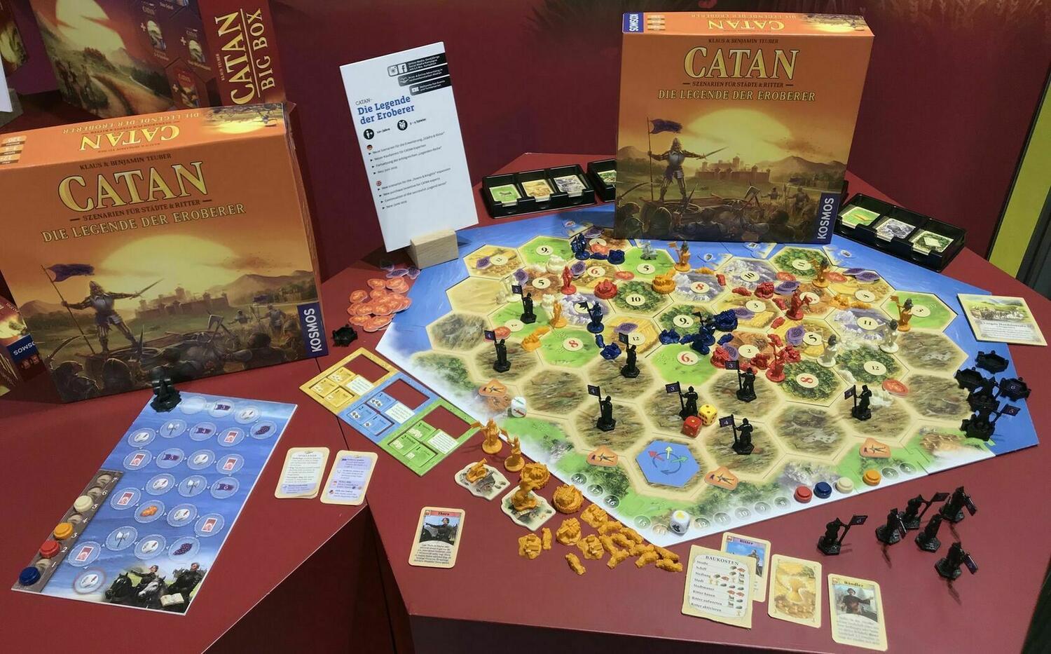 Catan: La Légende des Conquérants Eclate