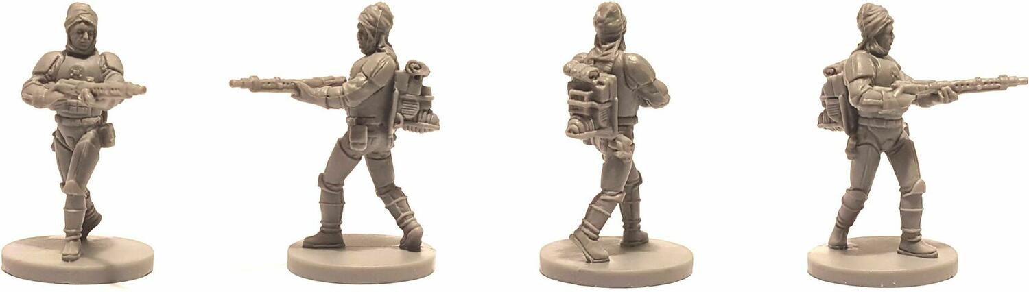 Star Wars: Assaut sur l'Empire - Dengar - Tueur Implacable Figurines