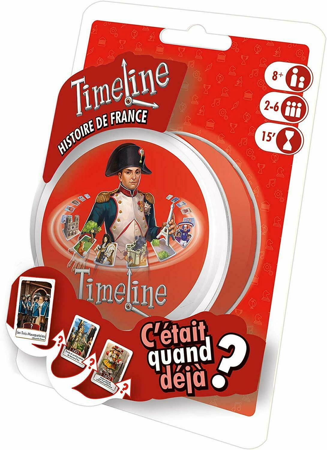 Timeline: Histoire de France Cover 3d