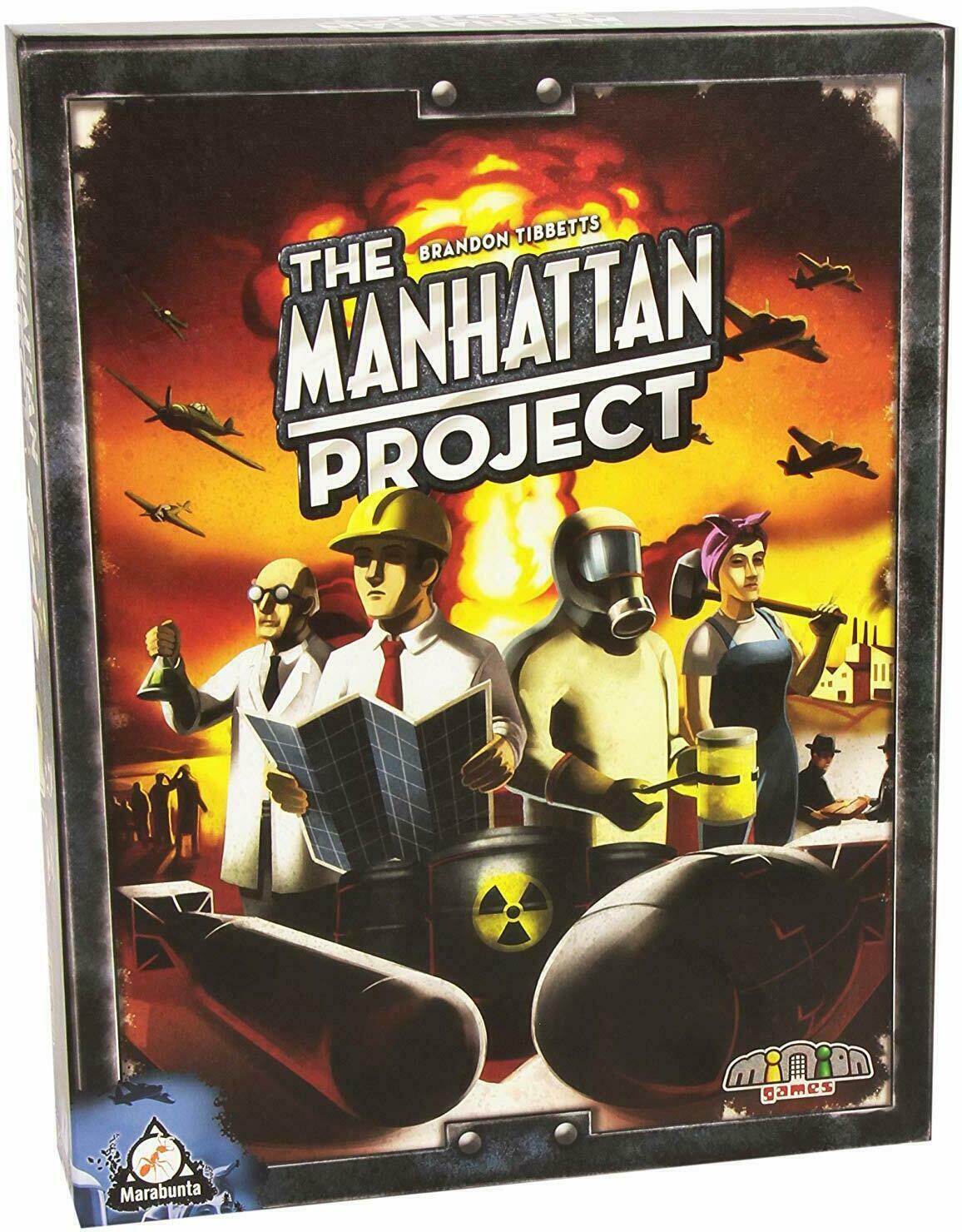 The Manhattan Project Cover 3d