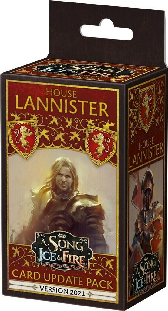 Le Trône de Fer: Le Jeu de Figurines - Maison Lannister - Paquet de Mise à Jour - Edition 2021 Cover 3d