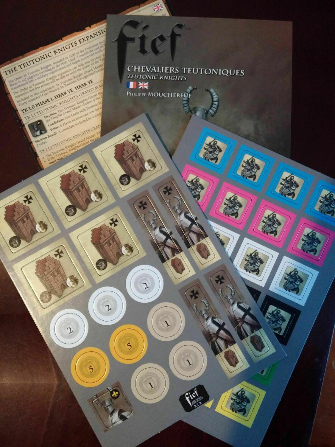 Fief: France 1429 - Chevaliers Teutoniques Eclate