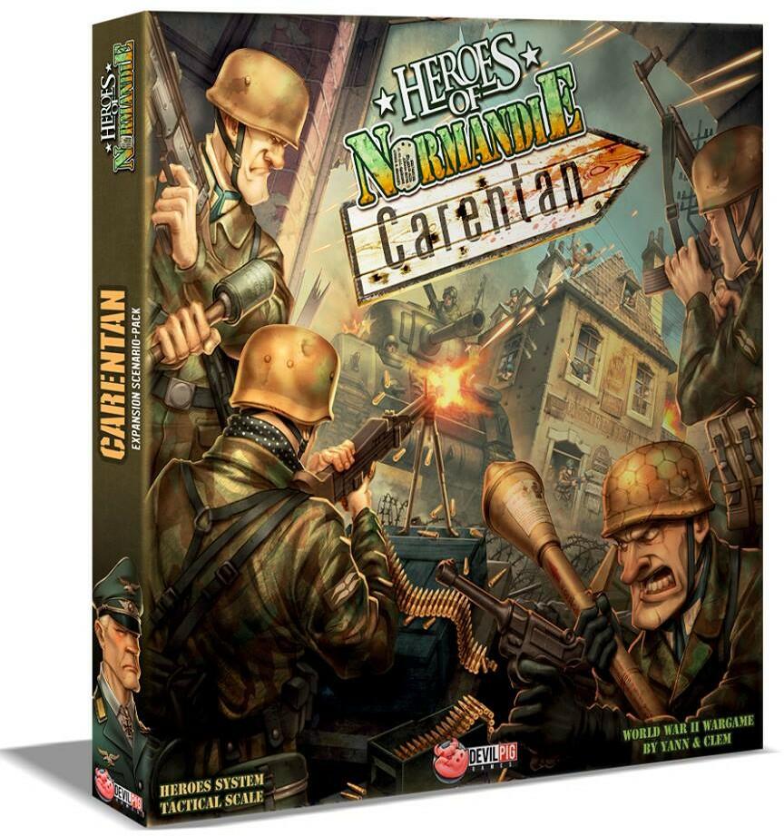 Heroes of Normandie: Carentan Cover 3d