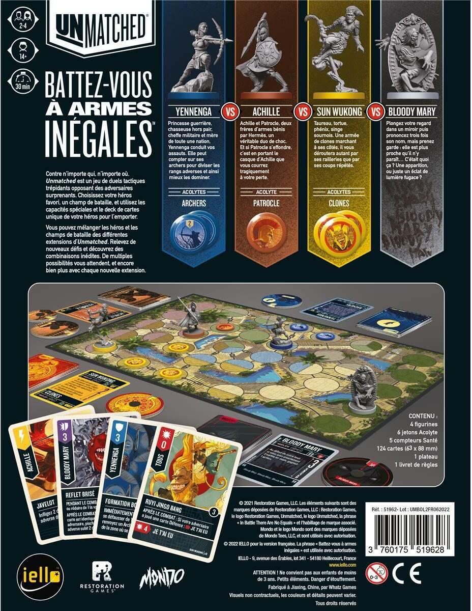 Unmatched: Combat de Légende - Volume 2 Back