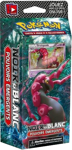 Pokémon: Noir & Blanc - Pouvoirs Émergents - Brutapode Cover Transparent