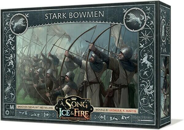 Le Trône de Fer: Le Jeu de Figurines - Archers Stark Cover 3d