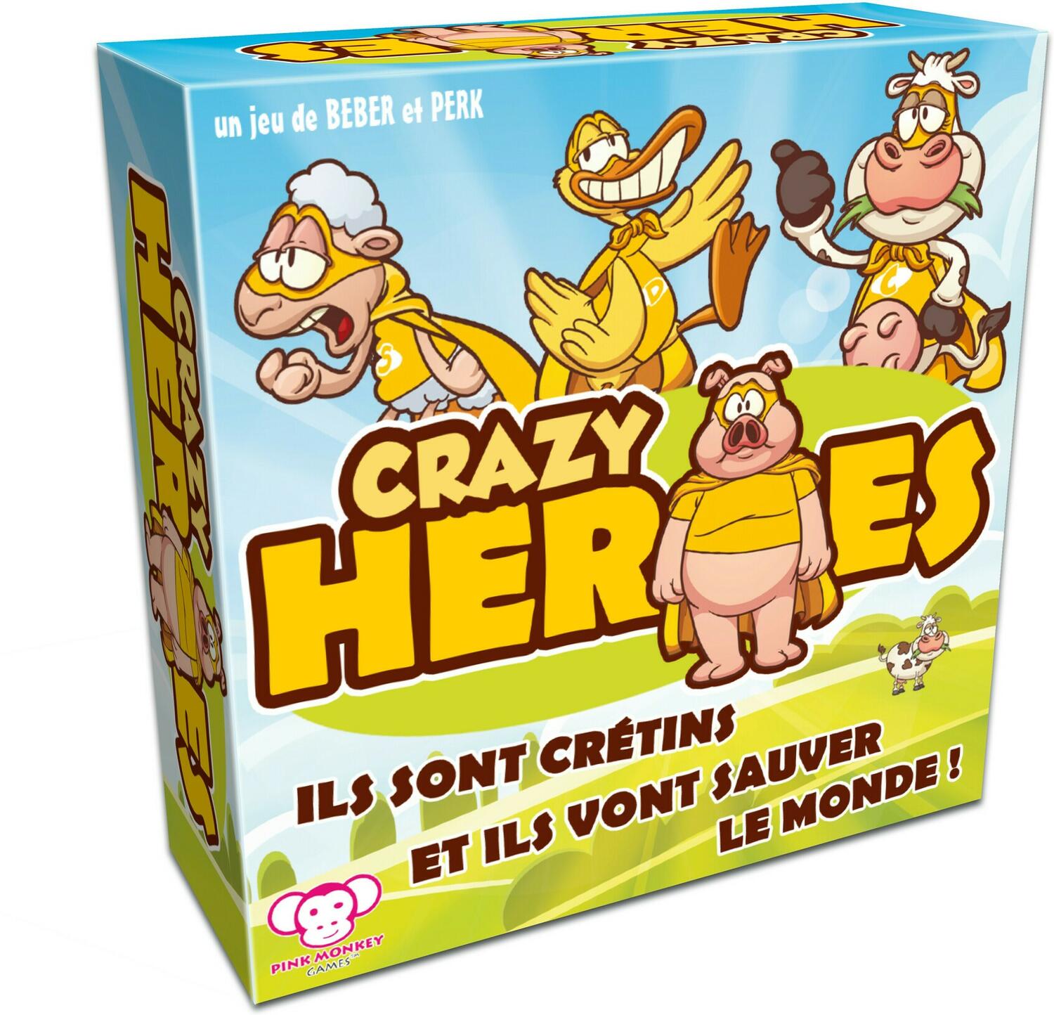 Crazy Heroes Cover 3d