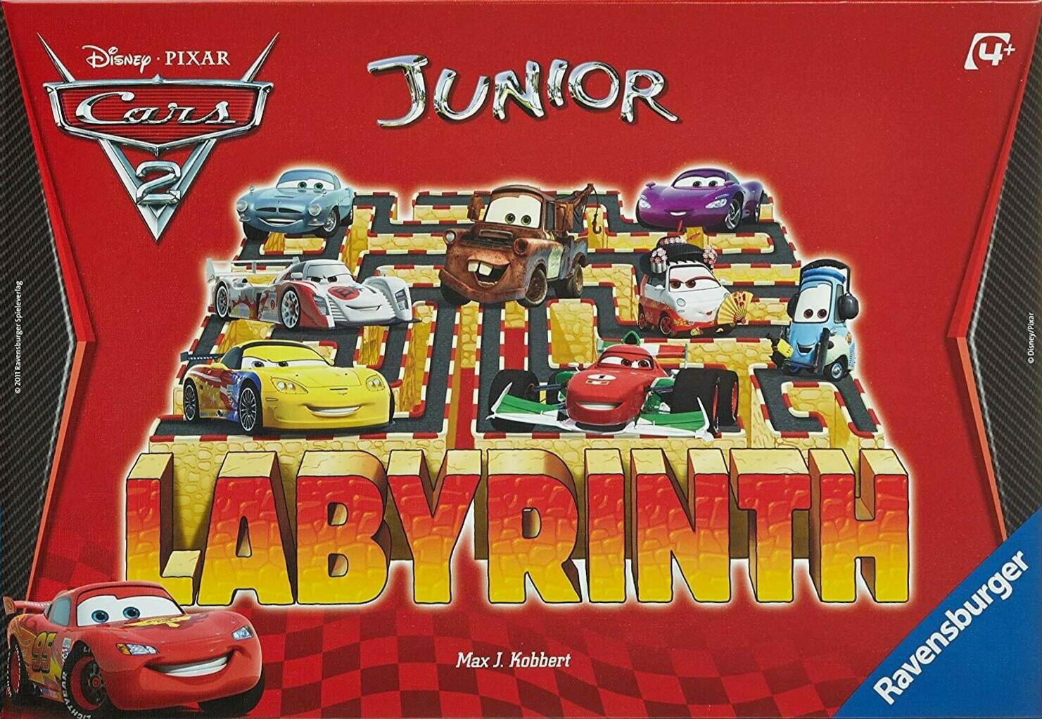 Labyrinth: Junior - Cars 2 Cover