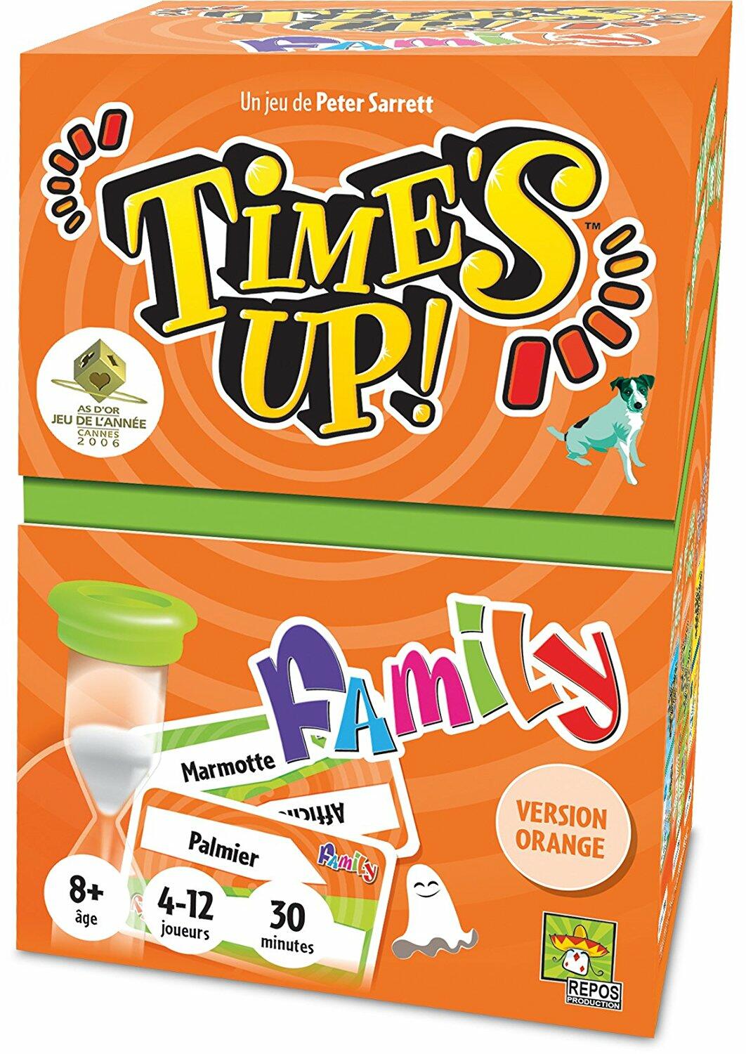 Time's Up ! Family - Orange Cover 3d