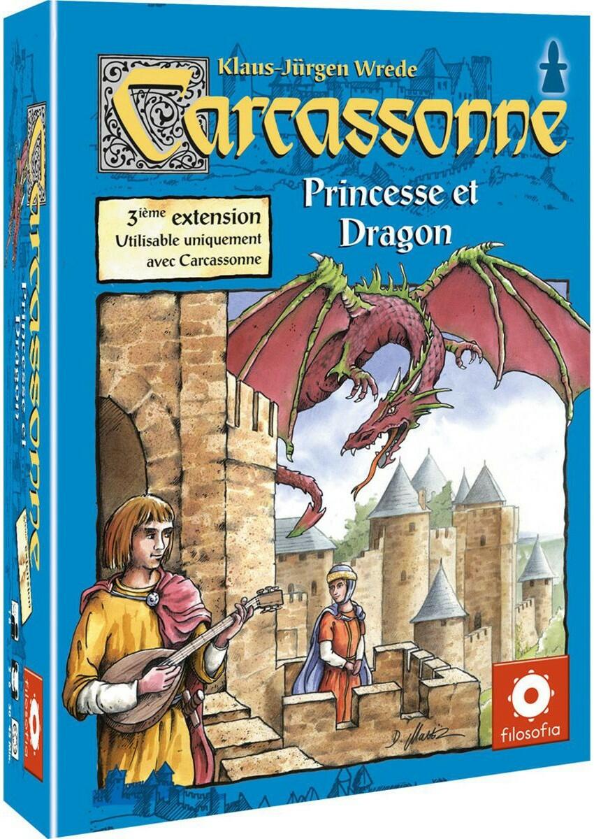 Carcassonne: Princesse et Dragon 2010 Cover 3d