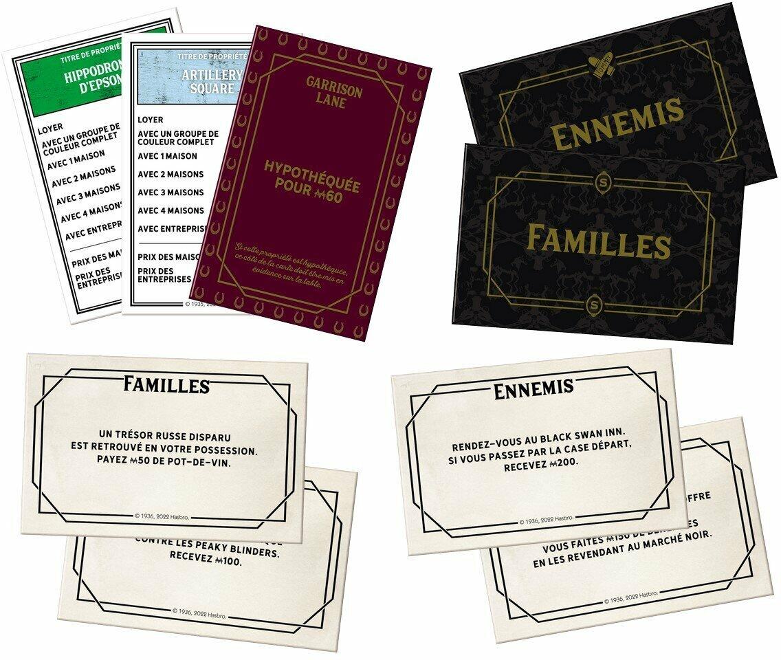 Monopoly: Peaky Blinders Cartes