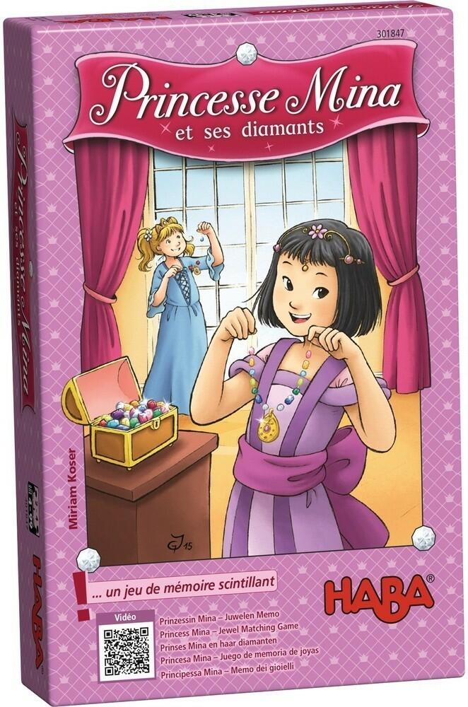 Princesse Mina et ses Diamants Cover 3d
