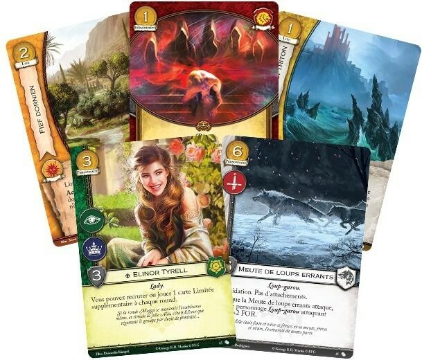 Le Trône de Fer: Le Jeu de Cartes - La Chute d'Astapor Cartes