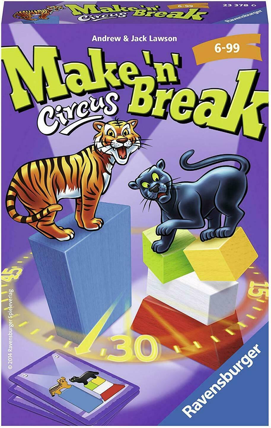 Make 'N' Break: Circus Cover 3d