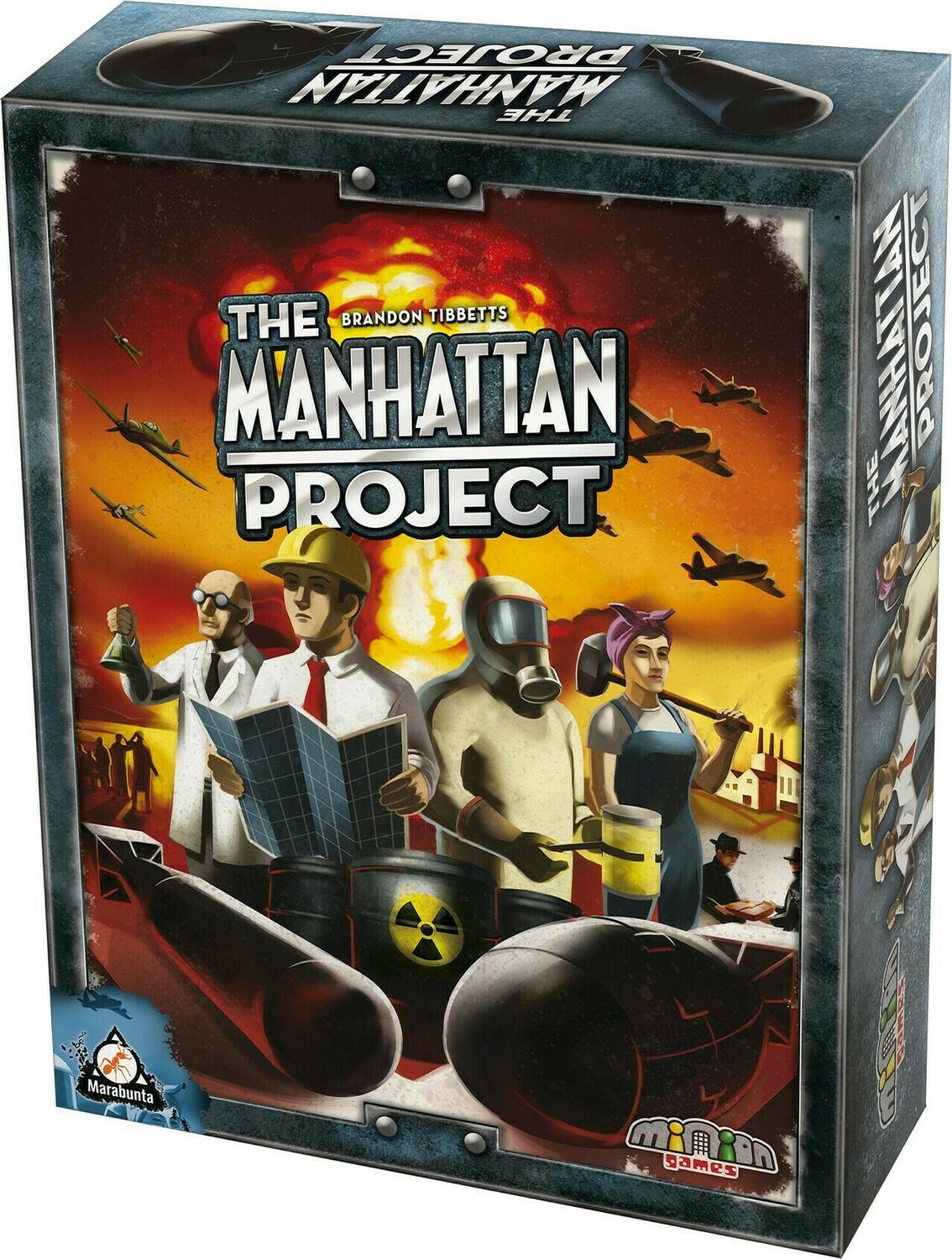 The Manhattan Project Cover 3d