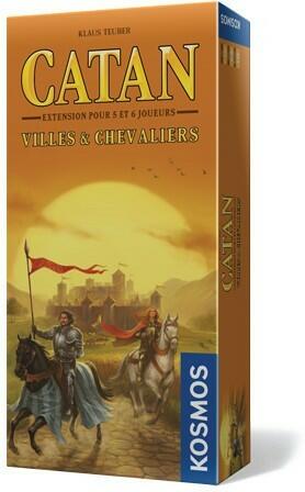 Catan: Villes & Chevaliers - 5 et 6 Joueurs 2018 Cover 3d
