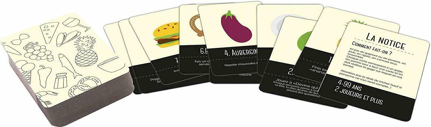 Parent Épuisé: Kit de Survie - Au Resto Cartes