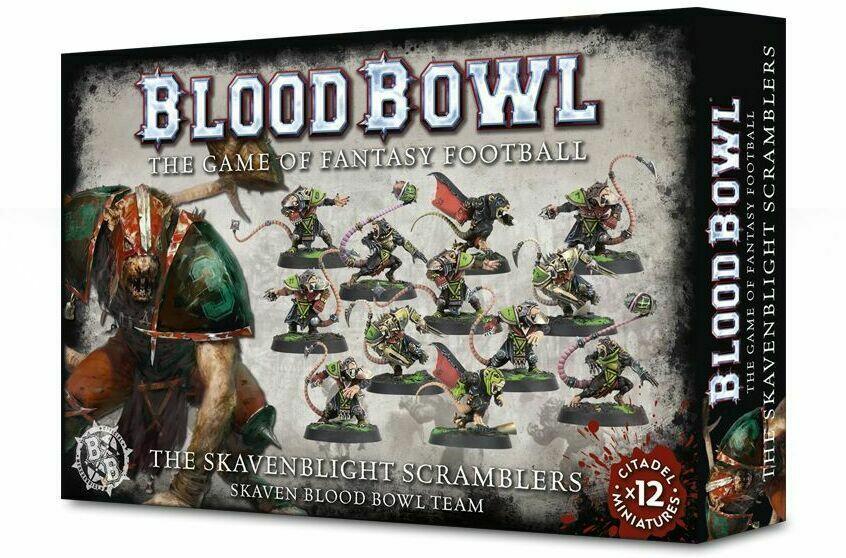 Blood Bowl: The Game of Fantasy Football - The Skavenblight Scramblers Cover 3d