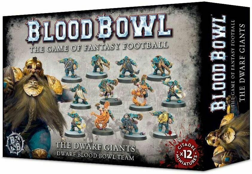 Blood Bowl: The Game of Fantasy Football - The Dwarf Giants Cover 3d