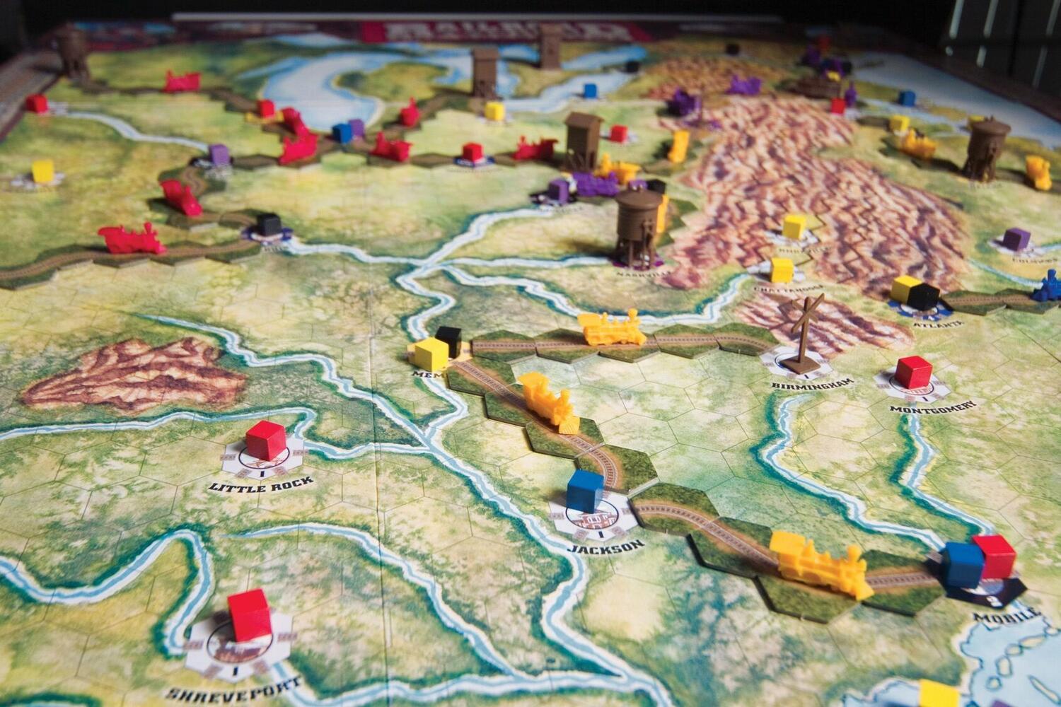 Railroad Tycoon: The Boardgame Eclate