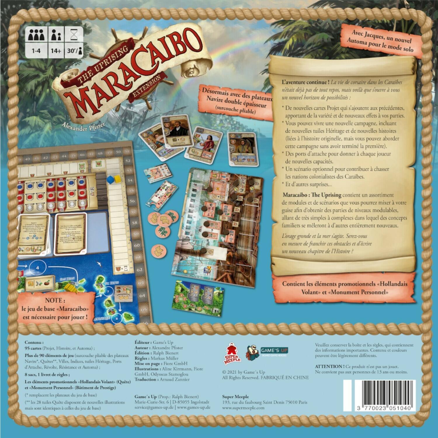 Maracaibo: The Uprising Back