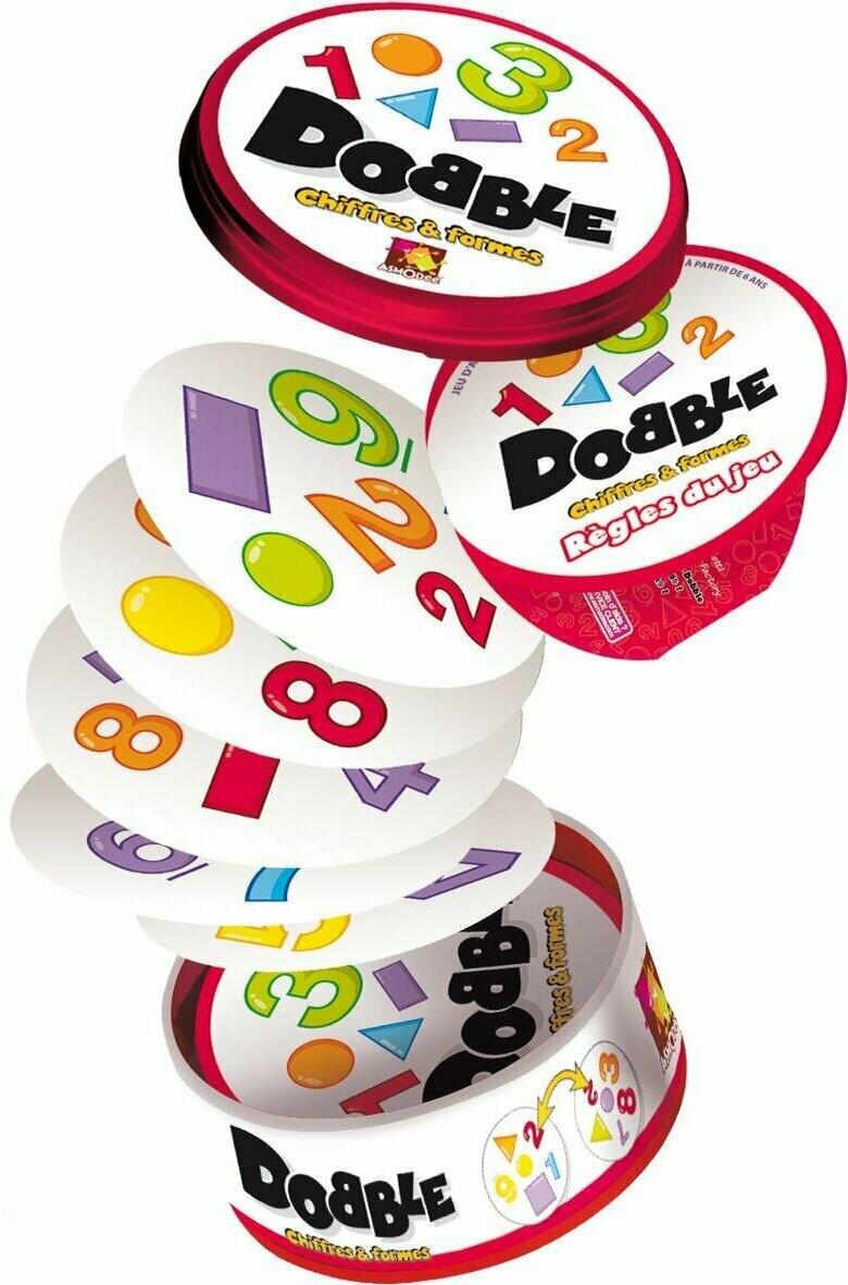 Dobble: Chiffres et Formes Eclate