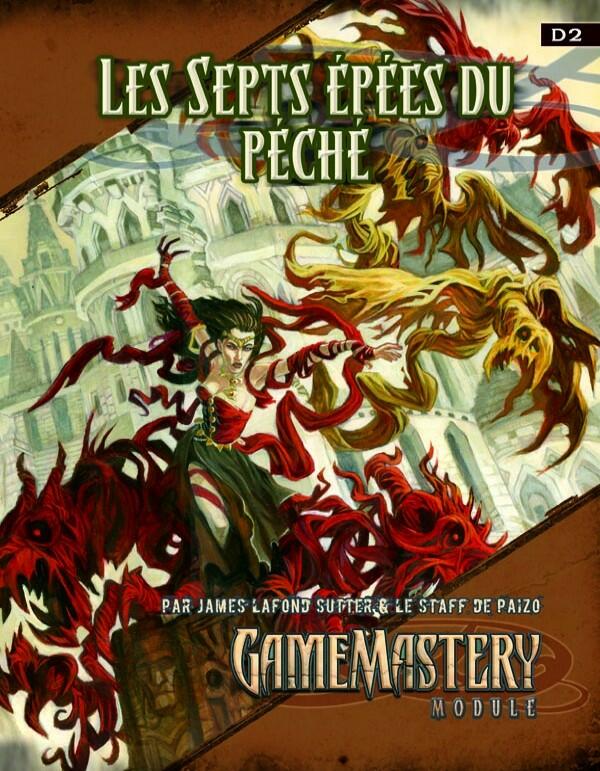 Pathfinder: Module - D2 - Les Sept Épées du Péché Cover