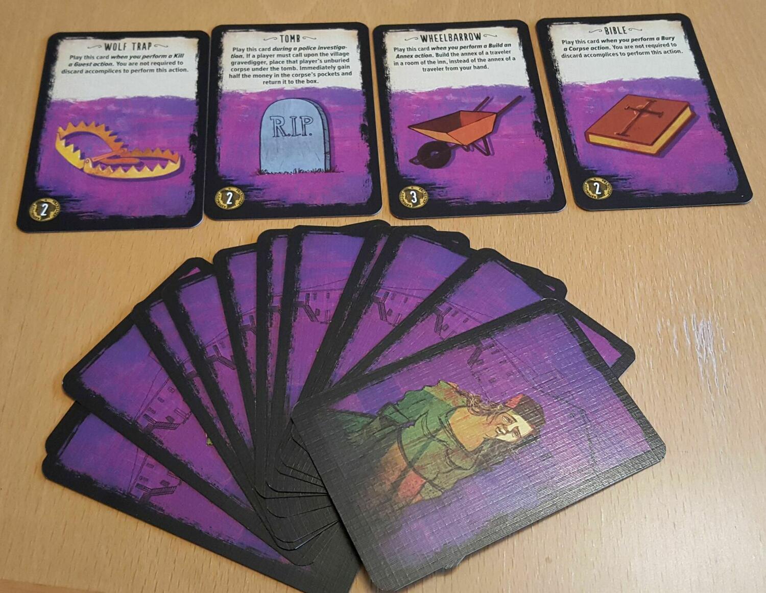 L'Auberge Sanglante: Les Forains Cartes