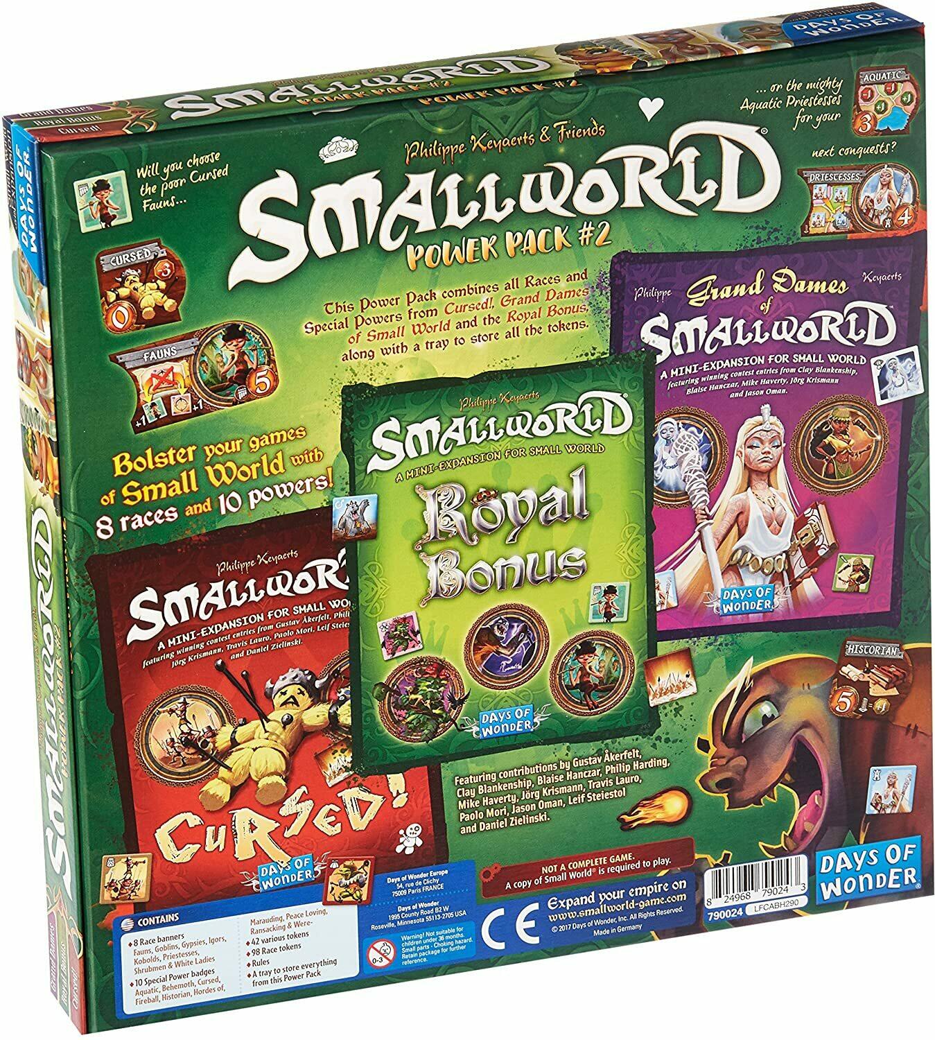 Small World: Power Pack 2 English Back 3d