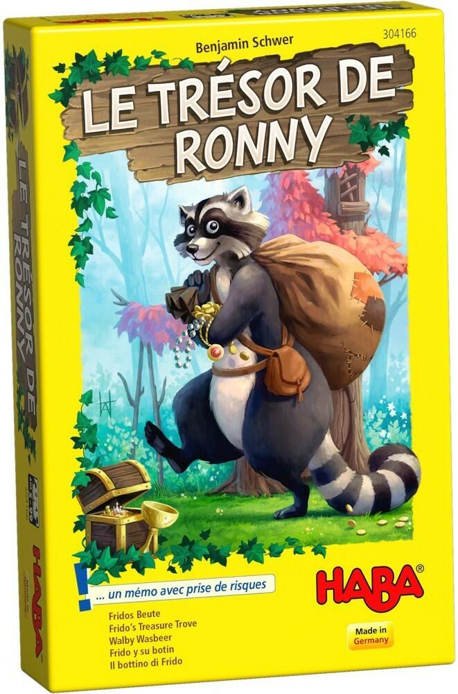 Le Trésor de Ronny Cover 3d