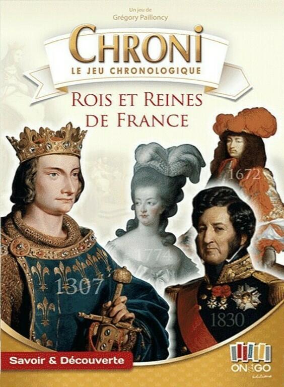 Chroni: Rois et Reines de France Cover