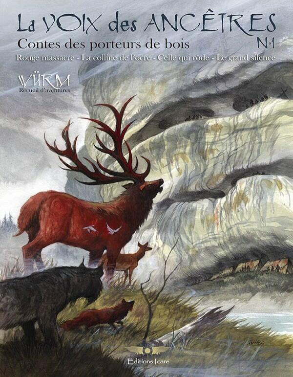 Würm: Le Jeu de Rôle dans le Préhistoire - La Voix des Ancêtres N°1 Cover