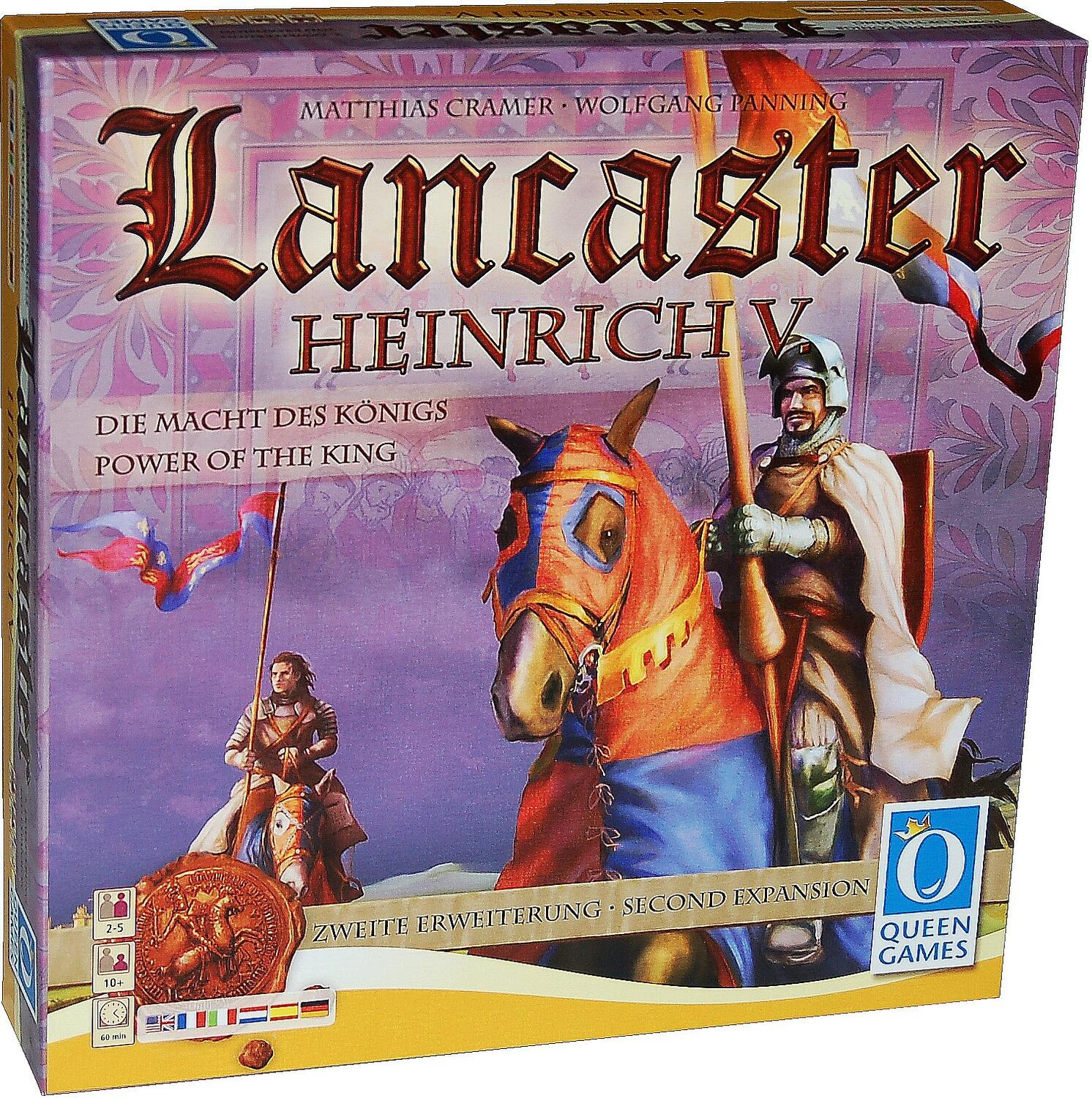 Lancaster: Henry V - The Power of the King Cover 3d