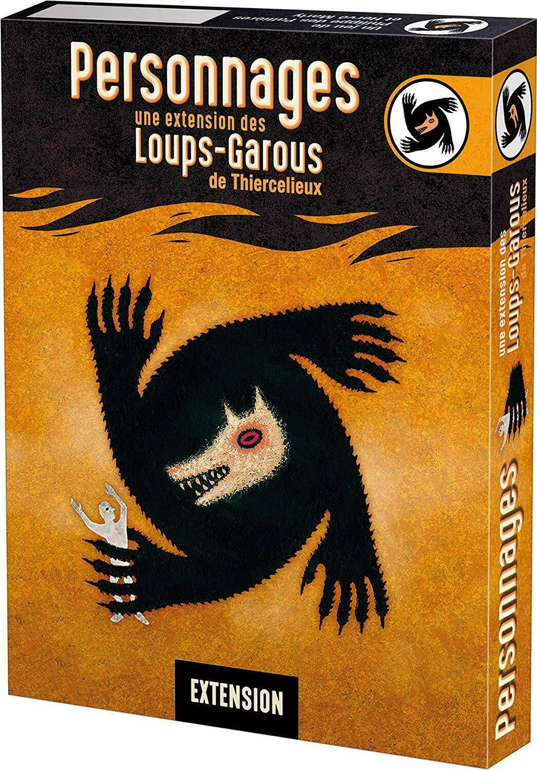 Les Loups-Garous de Thiercelieux: Personnages 2019 Cover 3d