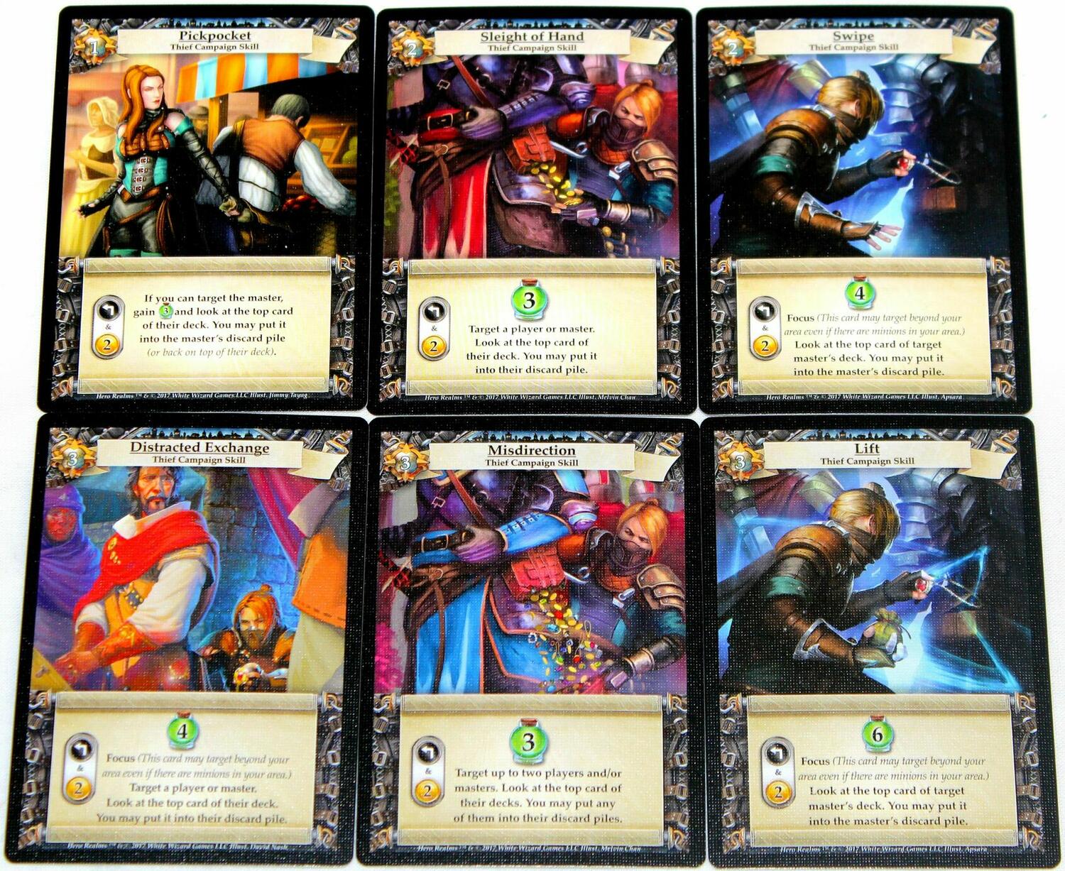 Hero Realms: La Ruine de Thandar Cartes