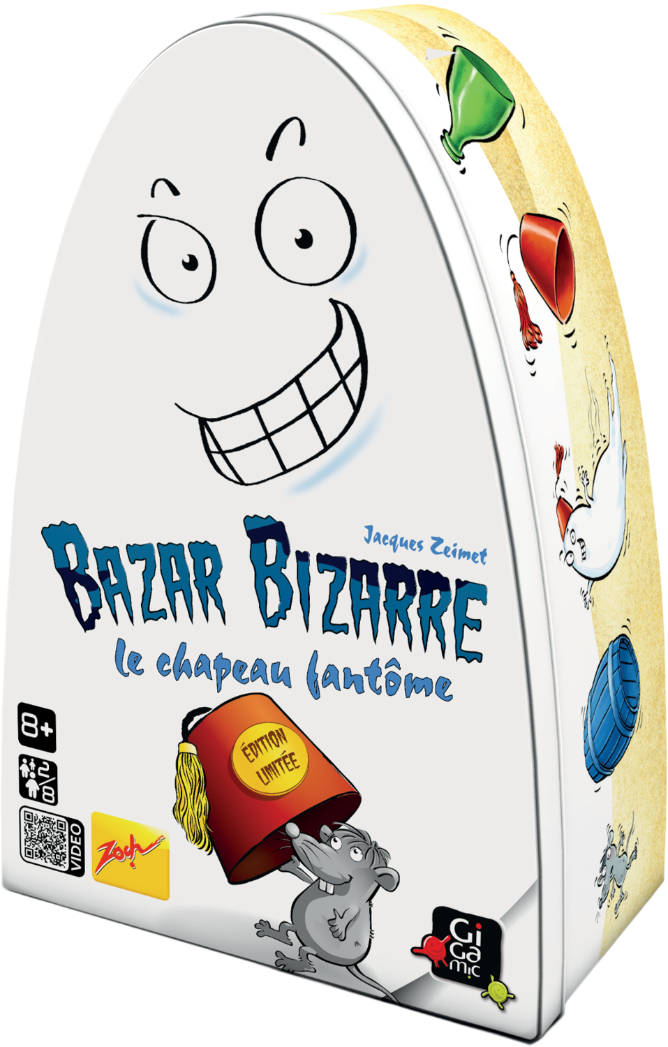 Bazar Bizarre: Le Chapeau Fantôme Cover 3d Transparent