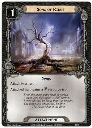 Le Seigneur des Anneaux: Le Jeu de Cartes - À la Poursuite de Gollum Carte