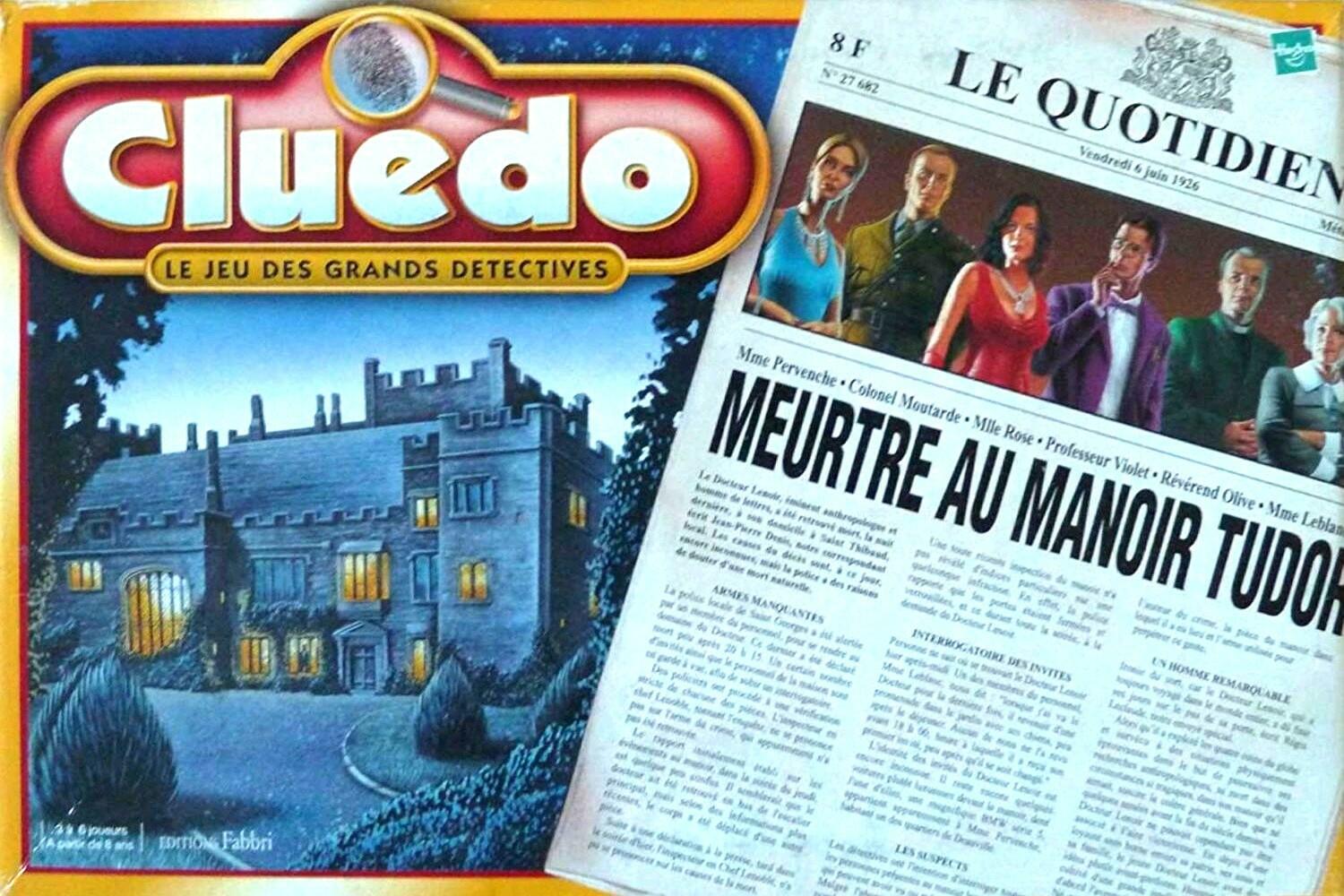 Cluedo: Meurtre au Manoir Tudor Cover