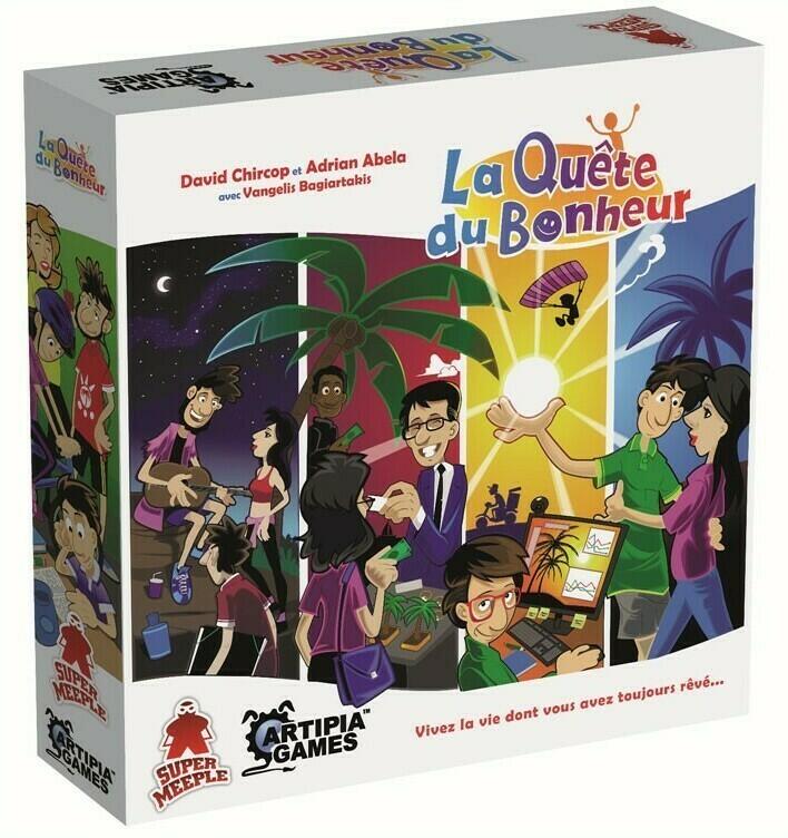 La Quête du Bonheur Cover 3d