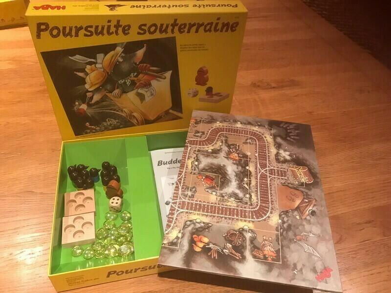 Poursuite Souterraine Eclate