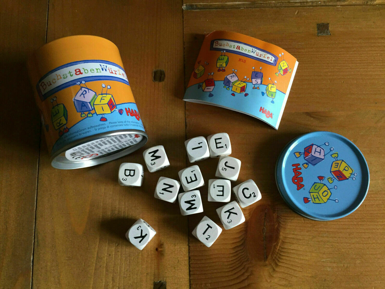 BuchstabenWürfel Eclate